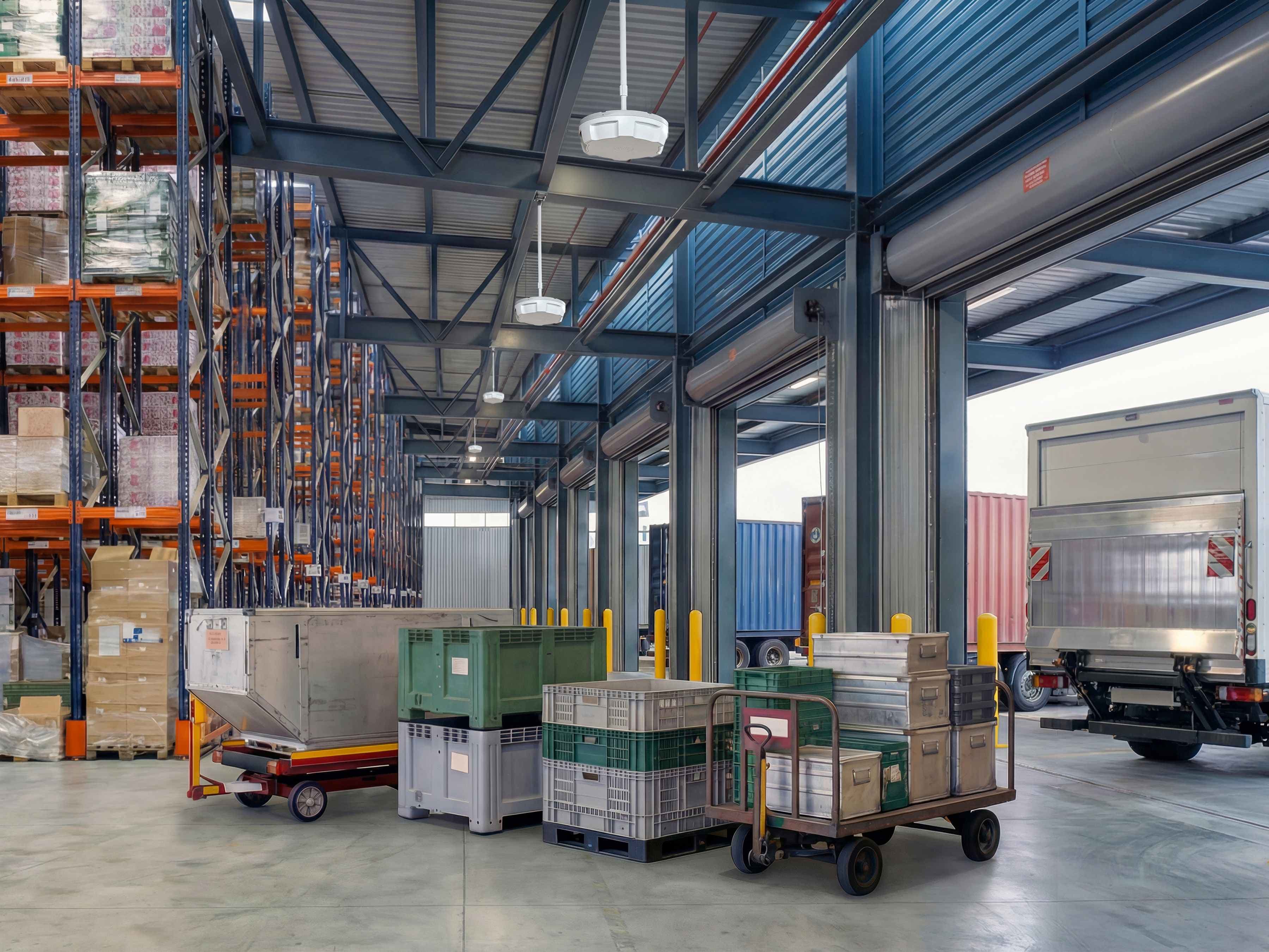 ATR7000 con artículos de transporte retornable